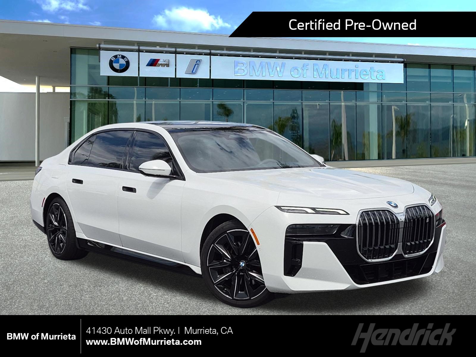 Certified 2024 BMW i7 eDrive50 w/ M Sport Package RWD image 1
