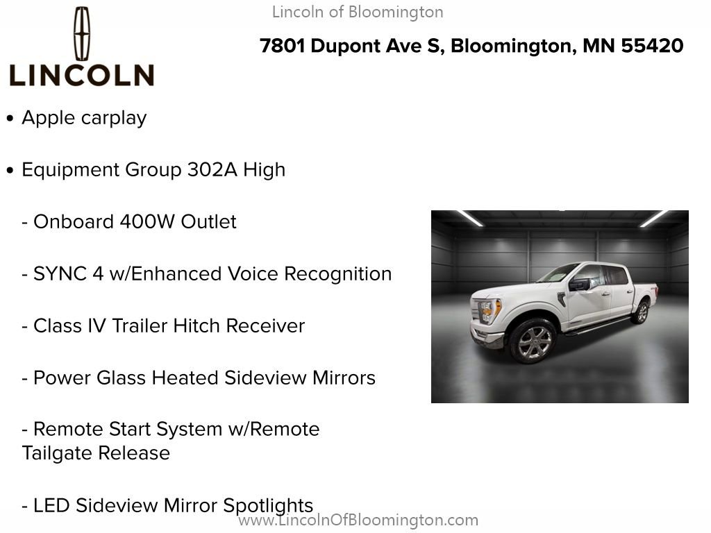 Used 2023 Ford F150 XLT w/ Equipment Group 302A High image 5