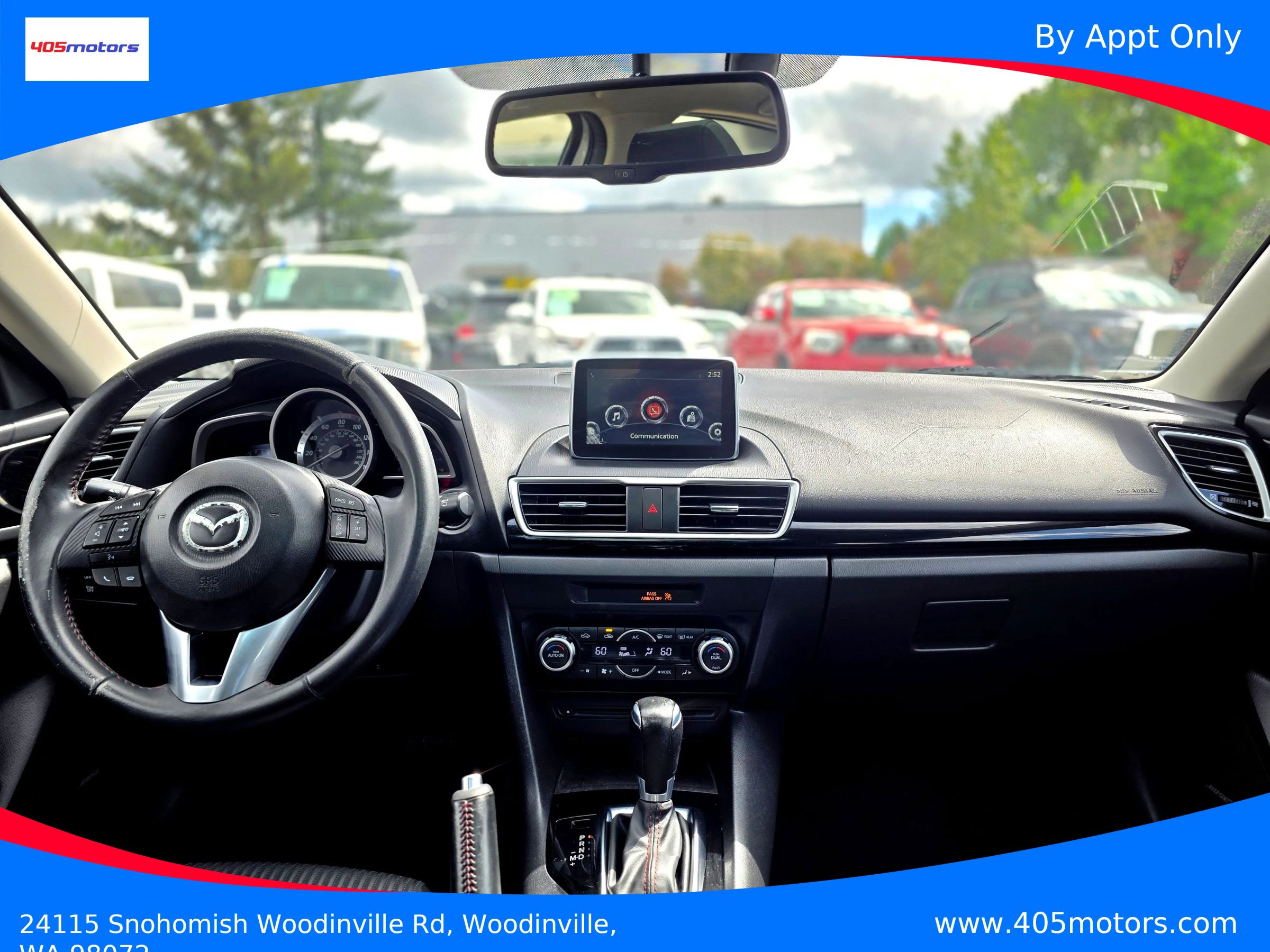 Used 2016 MAZDA MAZDA3 i Touring w/ Popular Equipment Package FWD image 10