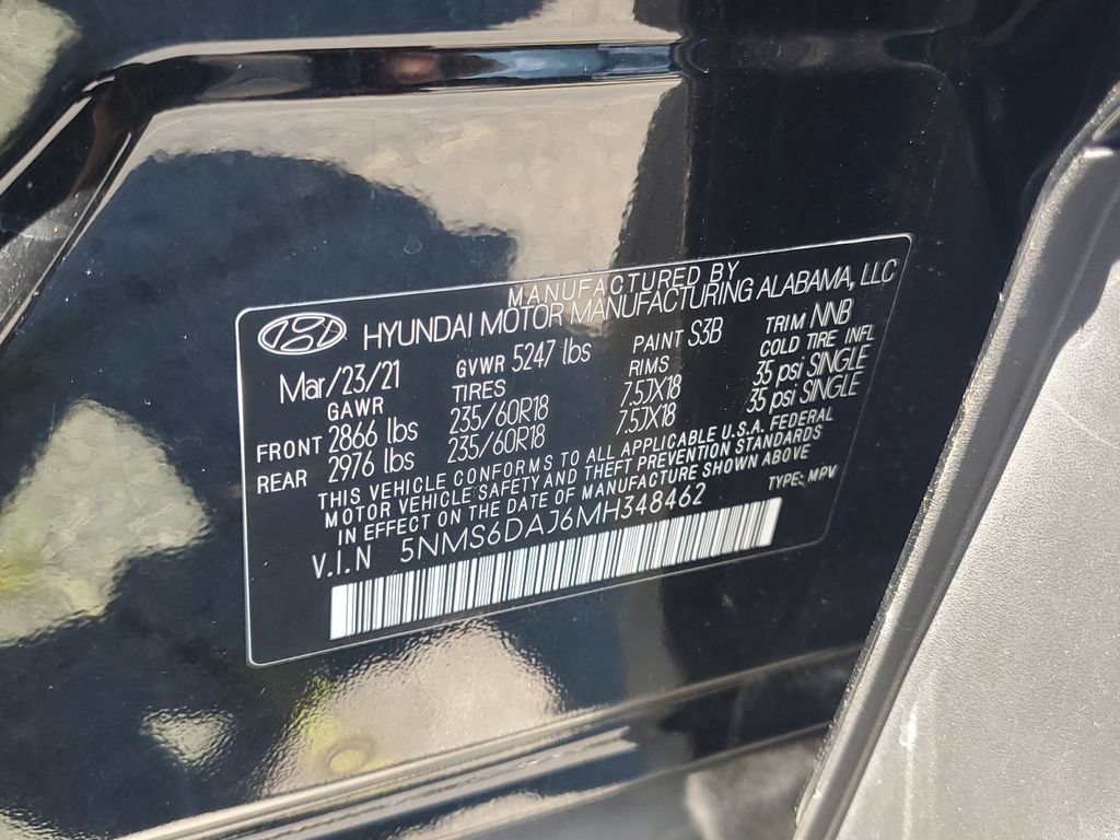 Used 2021 Hyundai Santa Fe SEL w/ Convenience Package AWD/4WD image 28
