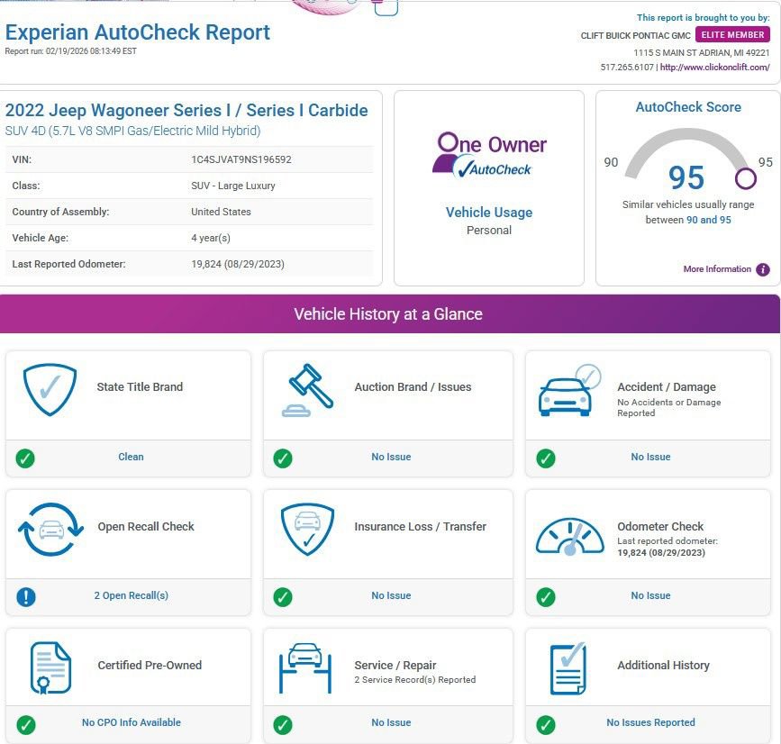 Used 2022 Jeep Wagoneer Series I image 3