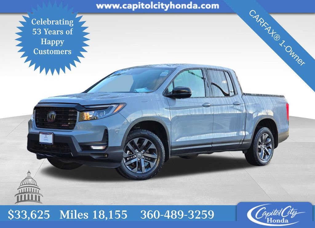 Certified 2023 Honda Ridgeline Sport image 1