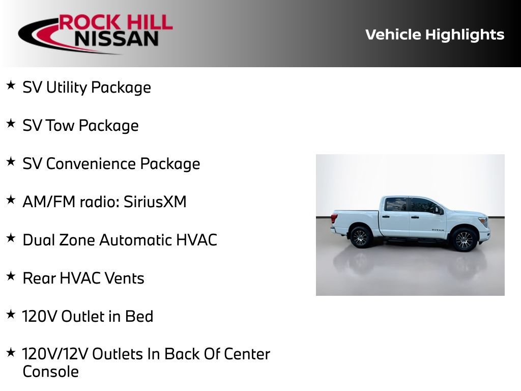 Certified 2024 Nissan Titan SV w/ SV Convenience Package RWD image 5