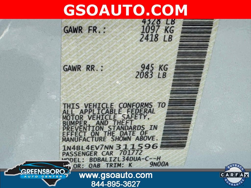 Used 2022 Nissan Altima 2.5 SL image 41