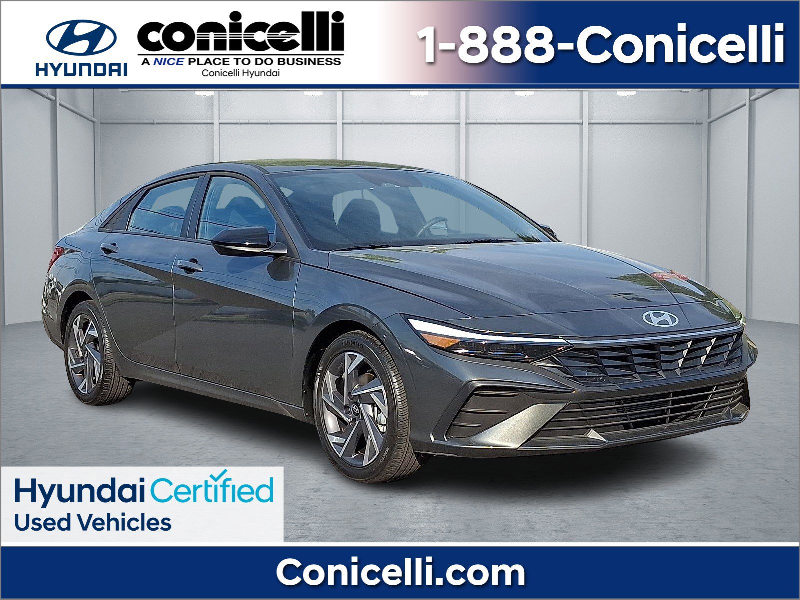Certified 2025 Hyundai Elantra Sport FWD image 1