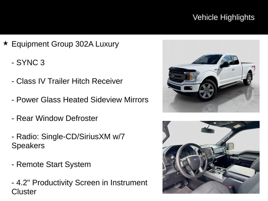 Used 2018 Ford F150 XLT w/ Equipment Group 302A Luxury image 6