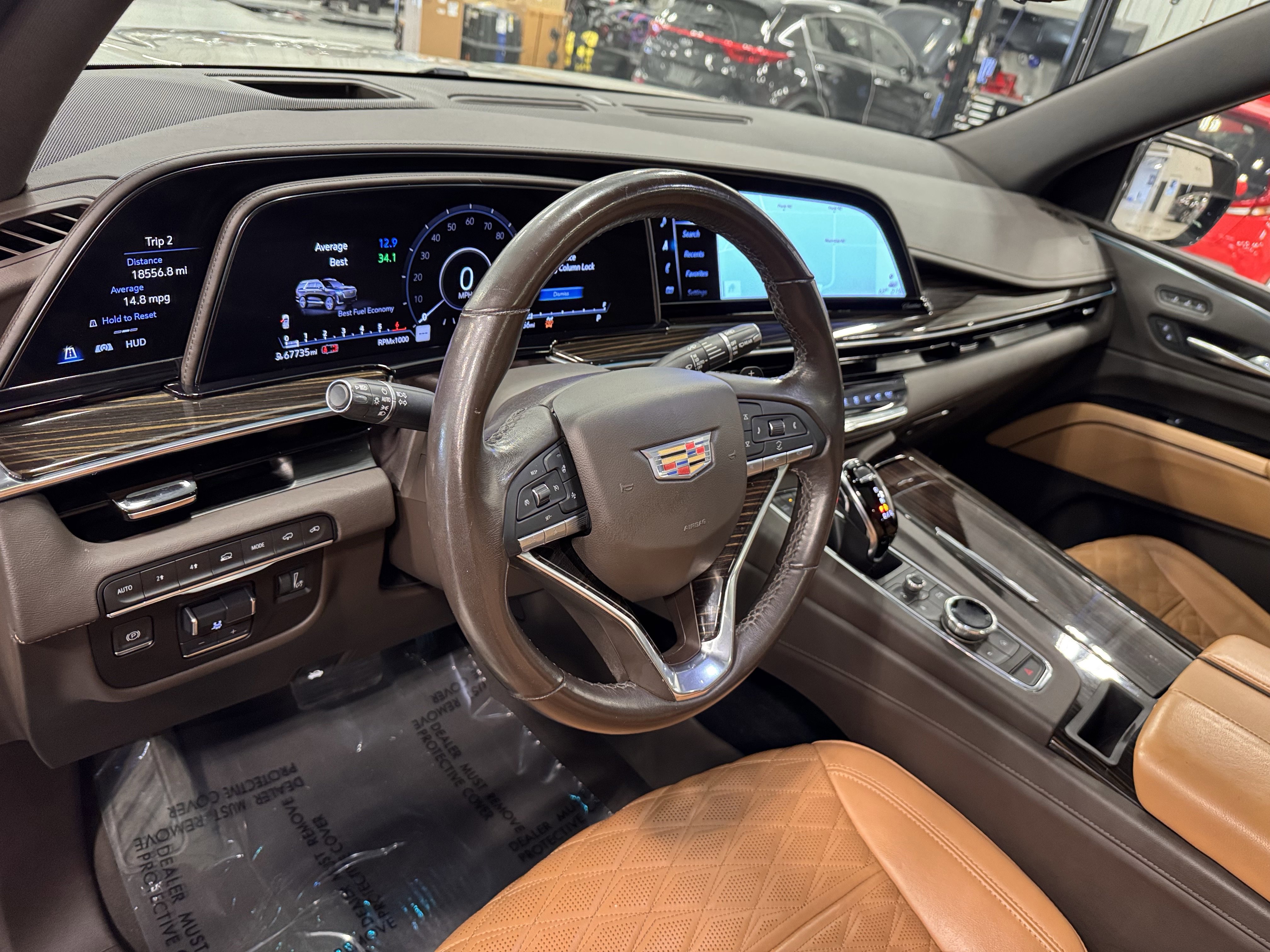 Used 2021 Cadillac Escalade ESV Premium Luxury w/ Driver Assist Tech Package image 17