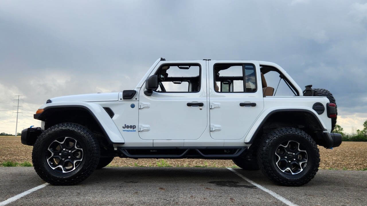 Used 2021 Jeep Wrangler Unlimited Rubicon 4xe w/ Cold Weather Group AWD/4WD image 2