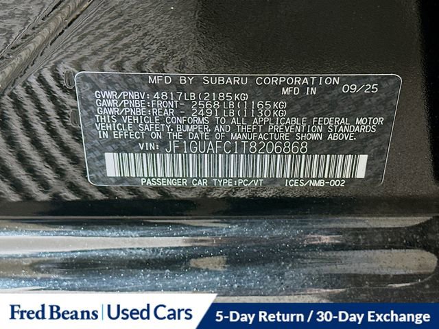 Used 2026 Subaru Impreza 2.0i Sport image 31