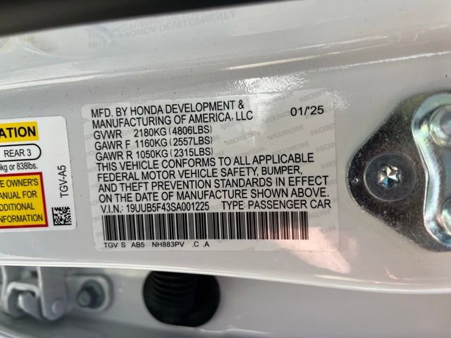 Certified 2025 Acura TLX Technology Package image 29