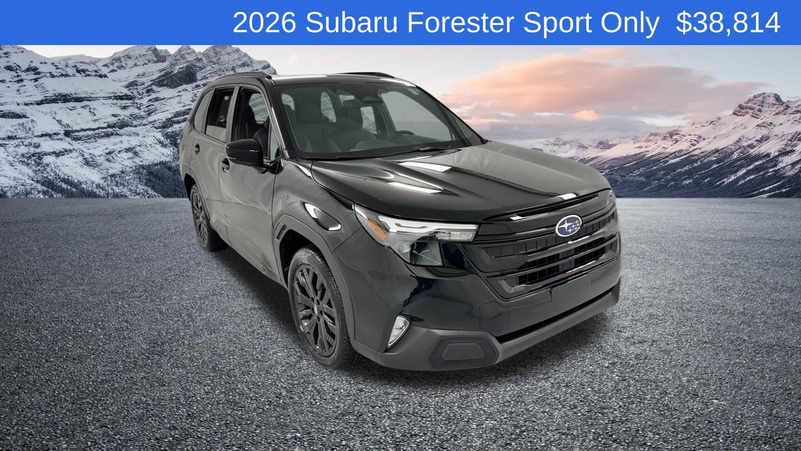 New 2026 Subaru Forester Sport
