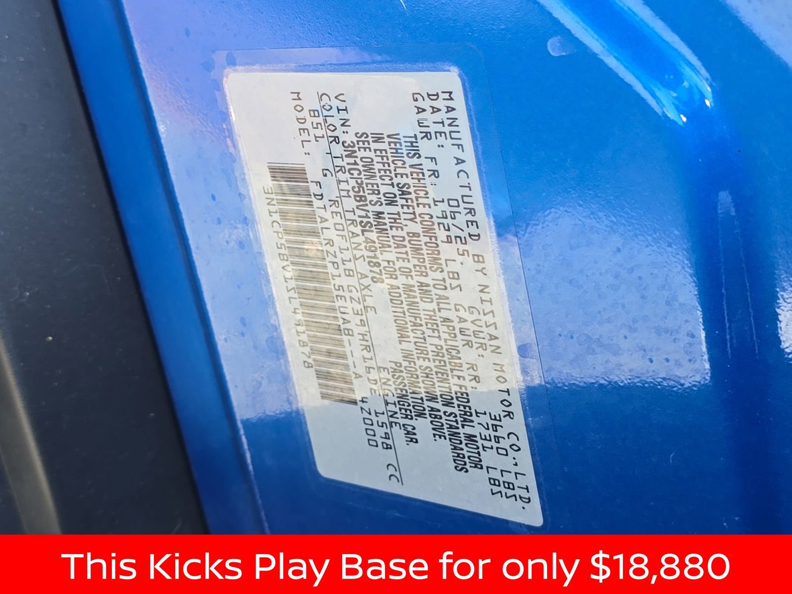 Used 2025 Nissan Kicks Play S image 41