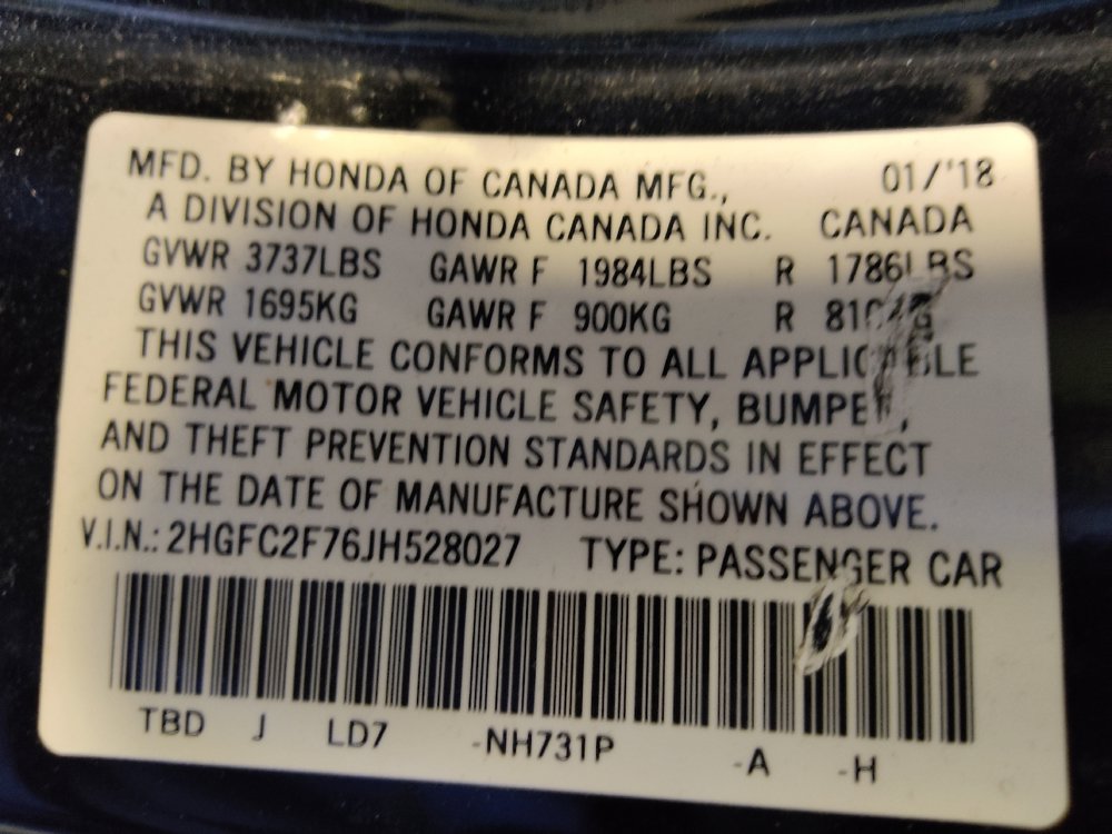 Used 2018 Honda Civic EX image 33