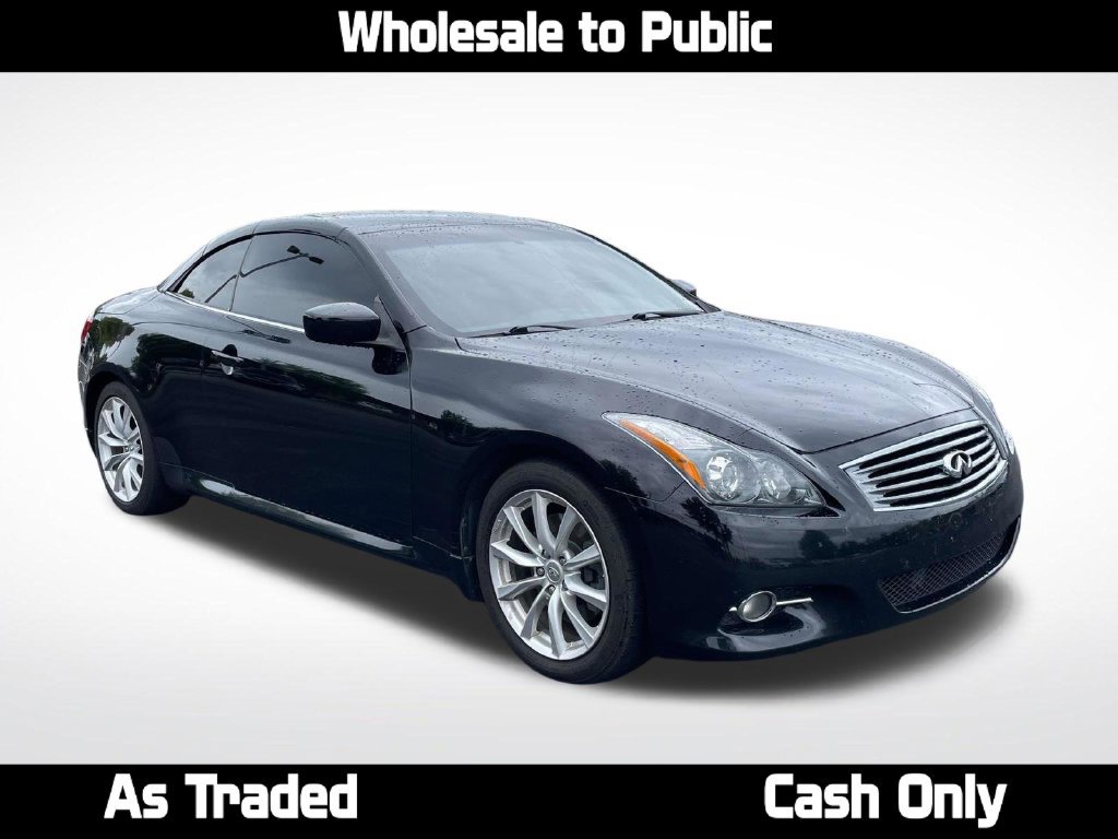 Used 2012 INFINITI G37 Convertible w/ Premium Pkg
