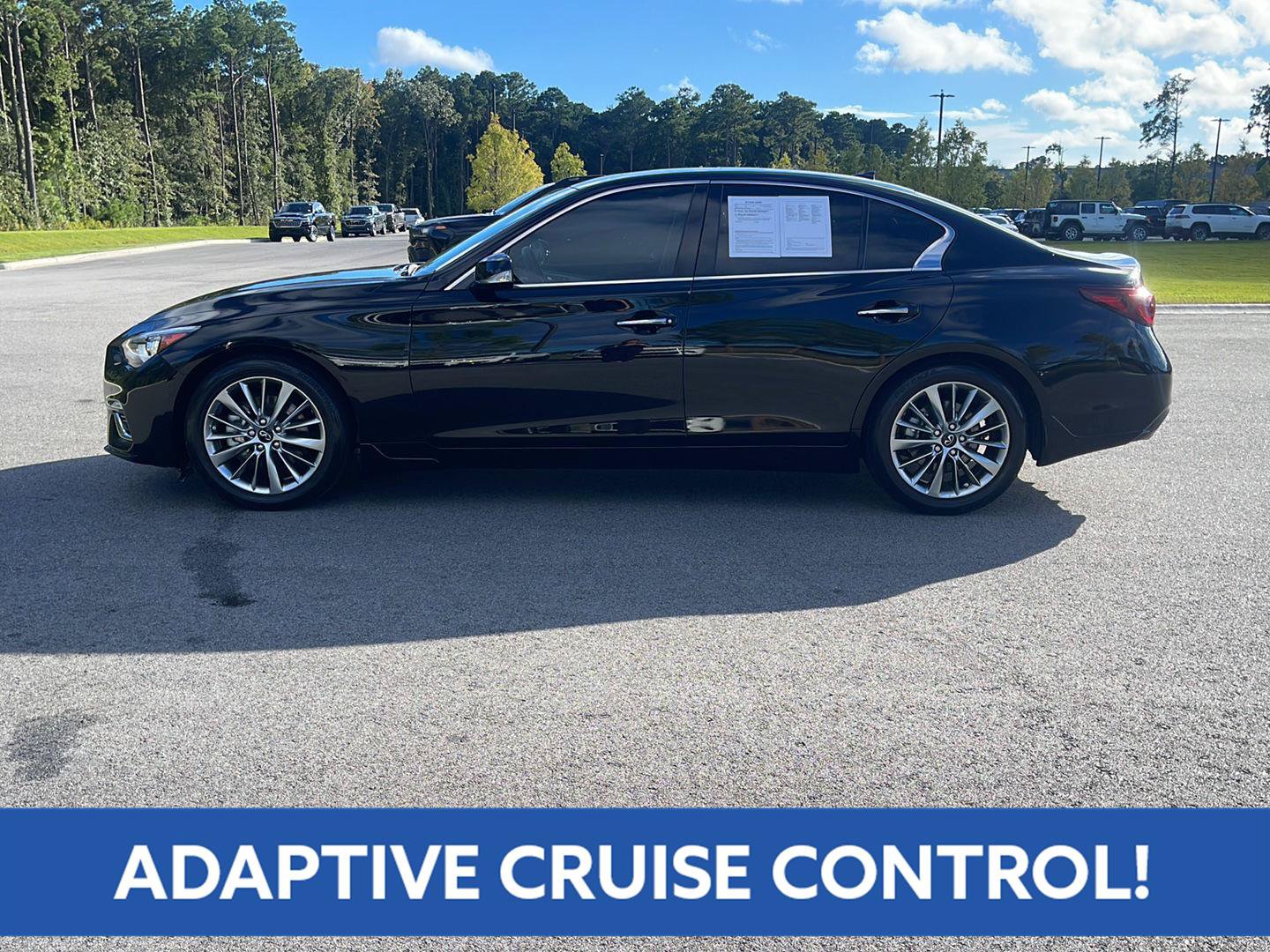 Used 2023 INFINITI Q50 Luxe w/ Cargo Package RWD image 4