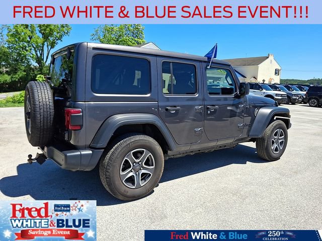 Used 2021 Jeep Wrangler Unlimited Sport w/ Sun And Sound Package AWD/4WD image 11