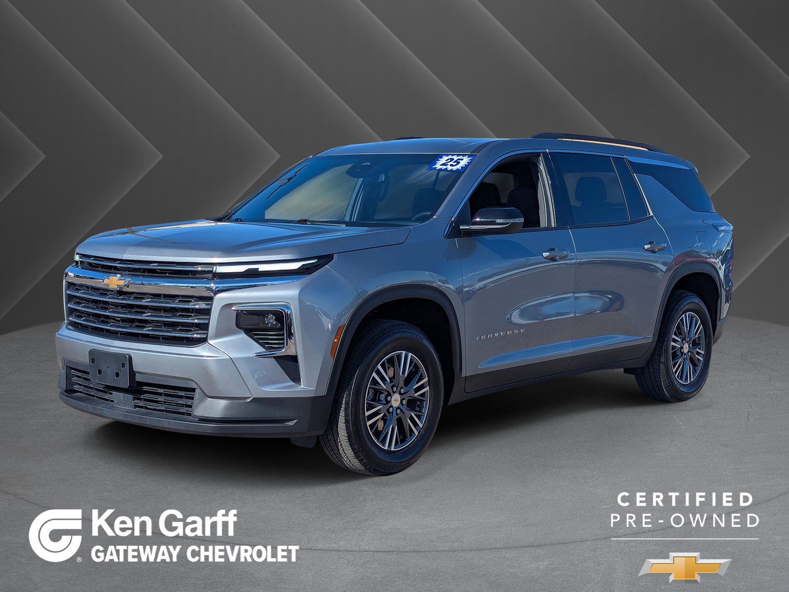 Certified 2025 Chevrolet Traverse LT