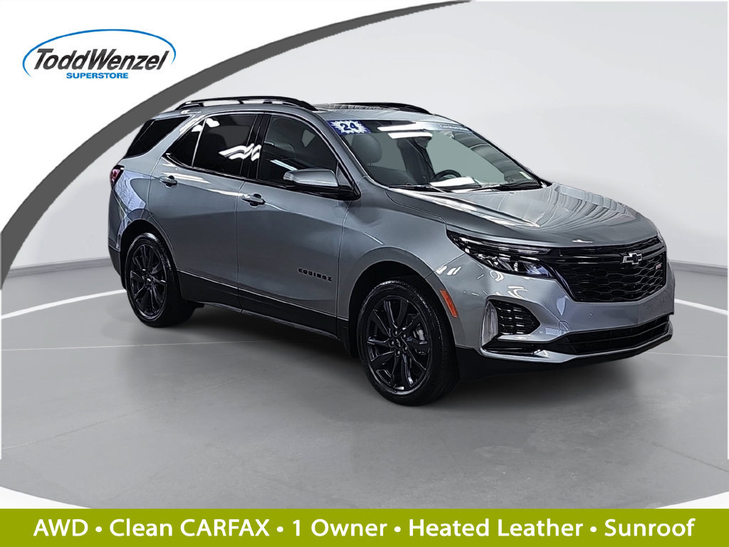 Certified 2024 Chevrolet Equinox RS w/ RS Leather Package AWD/4WD image 1