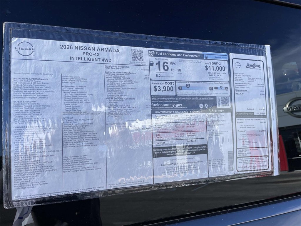 New 2026 Nissan Armada PRO-4X image 15