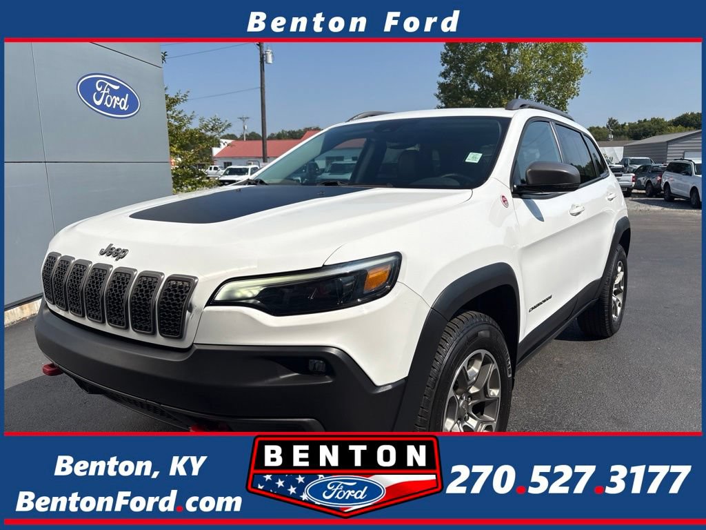 Used 2021 Jeep Cherokee Trailhawk w/ Sun, Sound & Nav Group AWD/4WD image 1