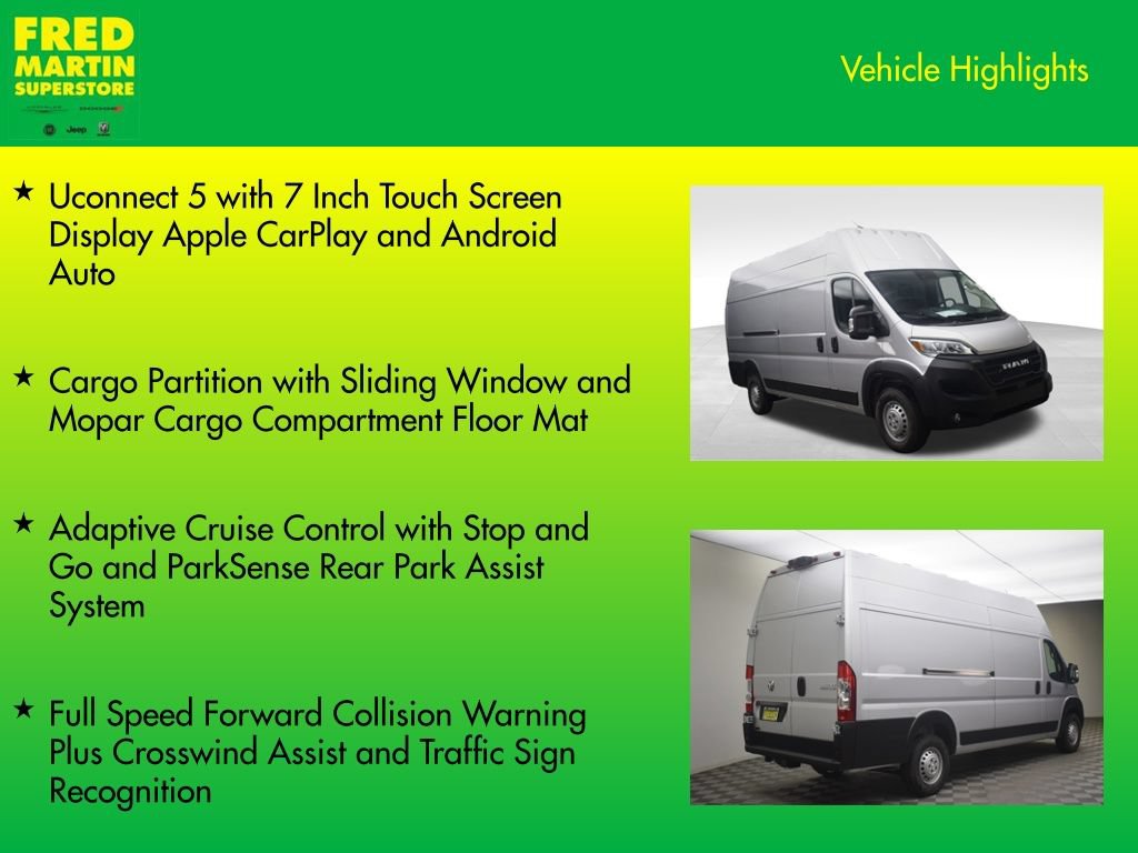 New 2026 RAM ProMaster 3500 w/ Convenience Group FWD image 15