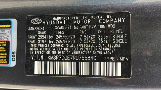 Used 2024 Hyundai Palisade Calligraphy AWD/4WD image 29