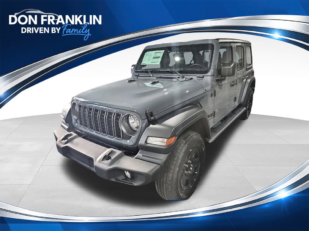 New 2026 Jeep Wrangler Unlimited Sport AWD/4WD 360° Tour