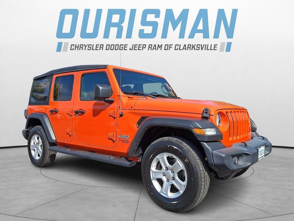 Certified 2020 Jeep Wrangler Unlimited Sport S AWD/4WD image 1