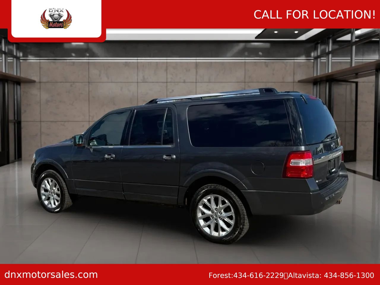 Used 2016 Ford Expedition EL Limited w/ Equipment Group 301A image 3