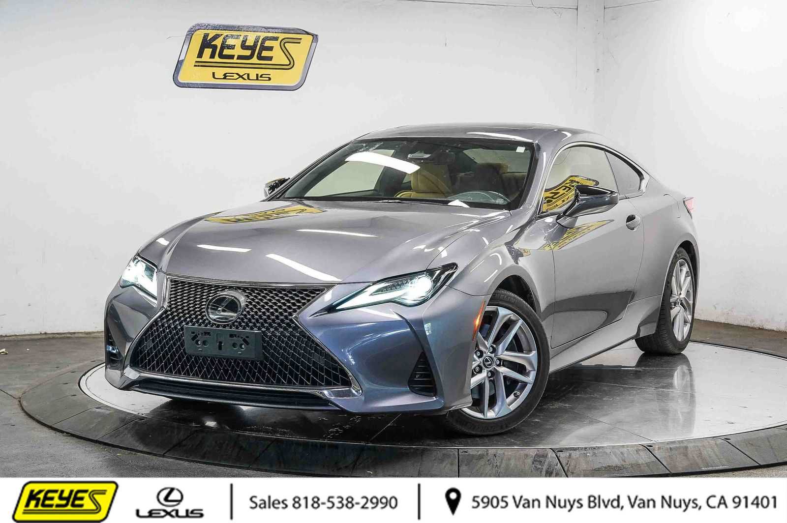 Used 2020 Lexus RC 300 w/ Accessory Package RWD image 1