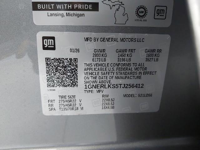 New 2026 Chevrolet Traverse RS image 34