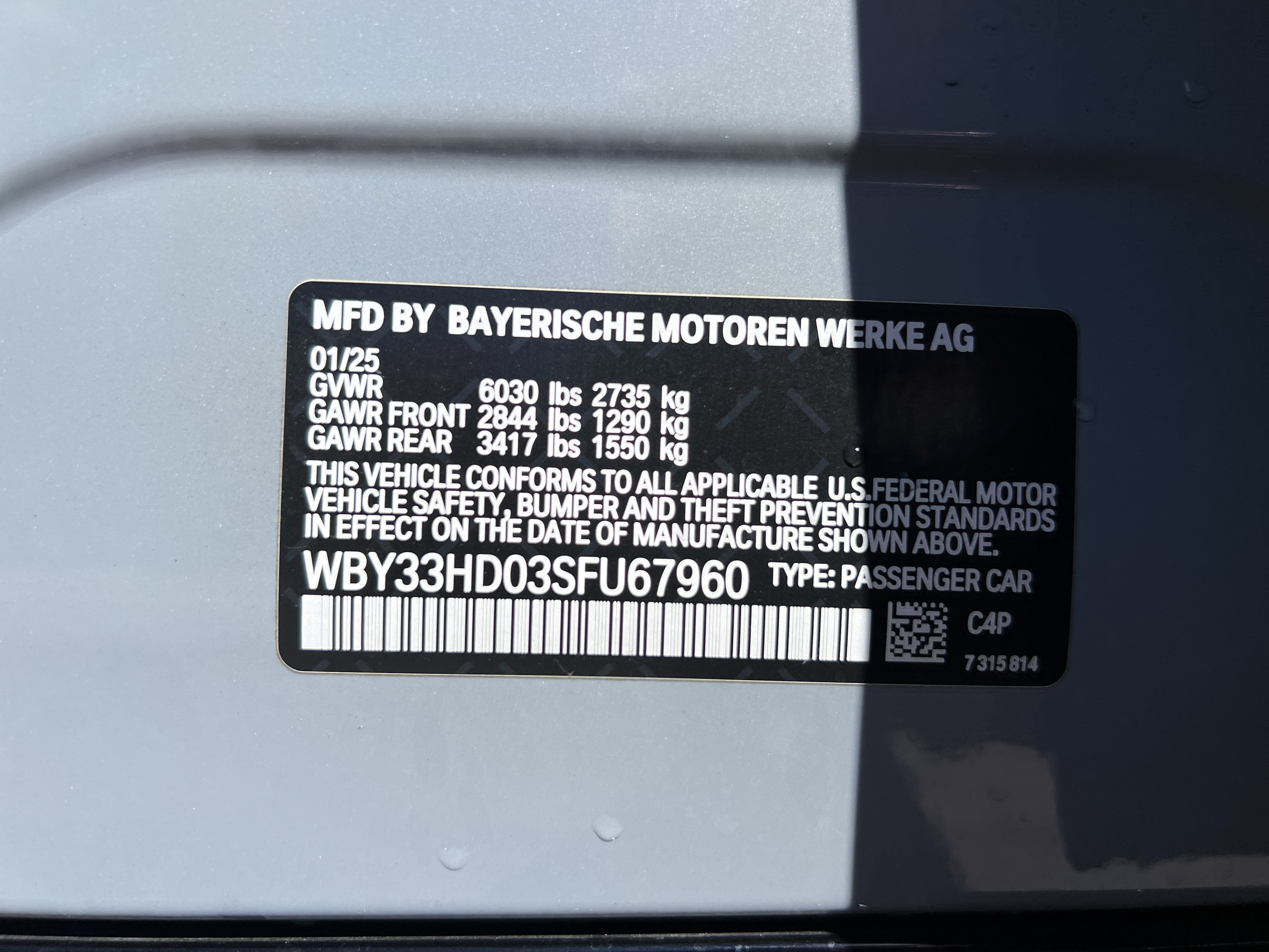 Certified 2025 BMW i4 M50 AWD/4WD image 34