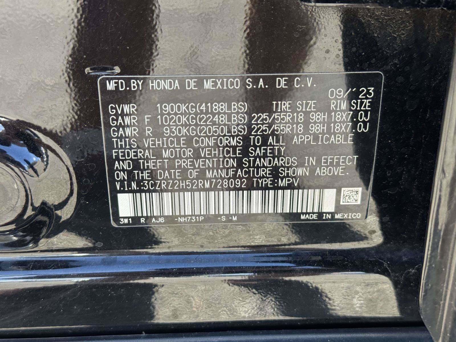 Used 2024 Honda HR-V Sport image 30