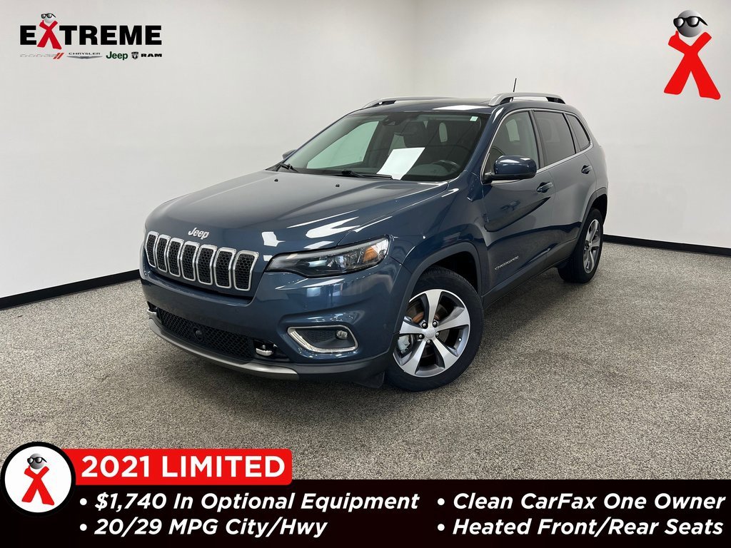 Used 2021 Jeep Cherokee Limited w/ Elite Package