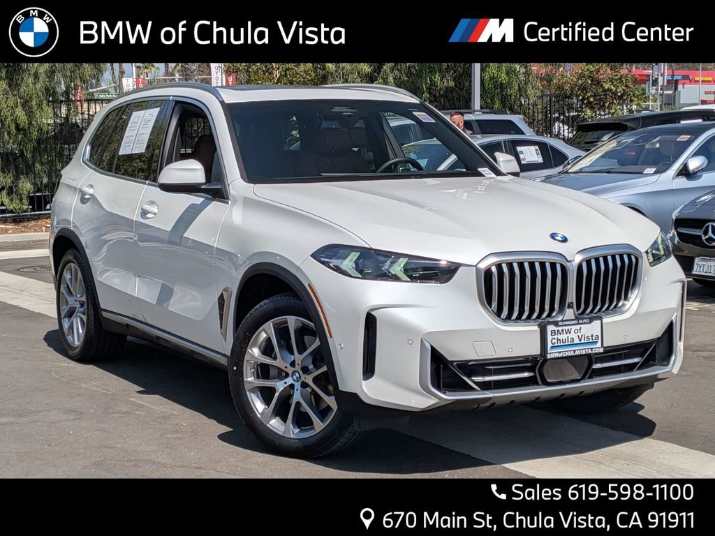 Certified 2024 BMW X5 sDrive40i w/ Parking Assistance Package RWD image 1