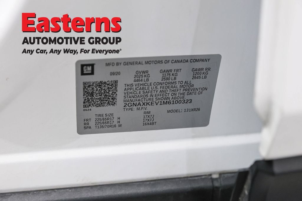 Used 2021 Chevrolet Equinox LT FWD image 34