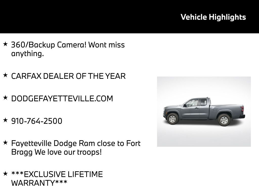 Used 2022 Nissan Frontier S image 5