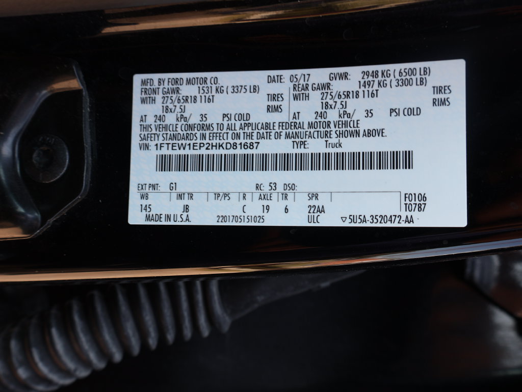 Used 2017 Ford F150 XLT w/ Equipment Group 301A Mid AWD/4WD image 46