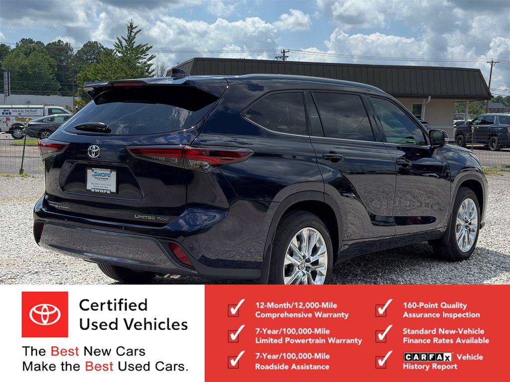 Certified 2026 Toyota Highlander Limited AWD/4WD image 3