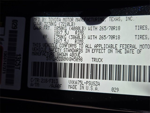 Used 2022 Toyota Tundra SR5 image 39