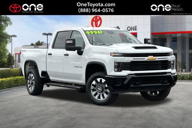 Used 2025 Chevrolet Silverado 2500 Custom w/ Custom Convenience Package