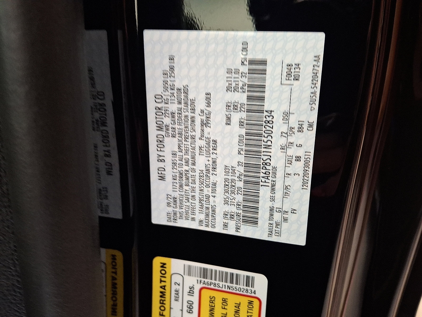 Certified 2022 Ford Mustang Shelby GT500 w/ Technology Package image 27