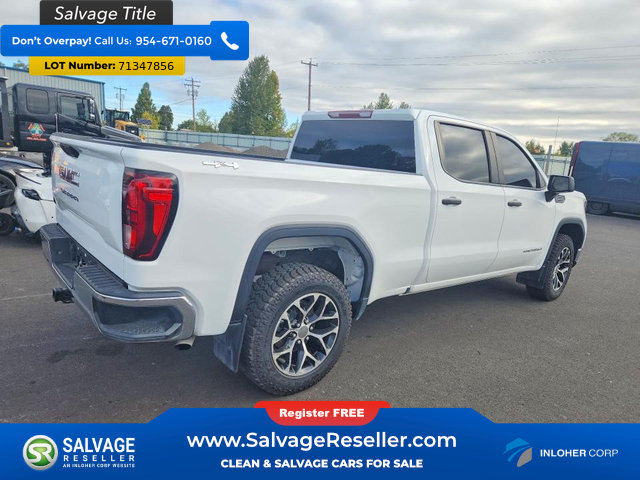 Used 2023 GMC Sierra 1500 Pro w/ Pro Value Package AWD/4WD image 4
