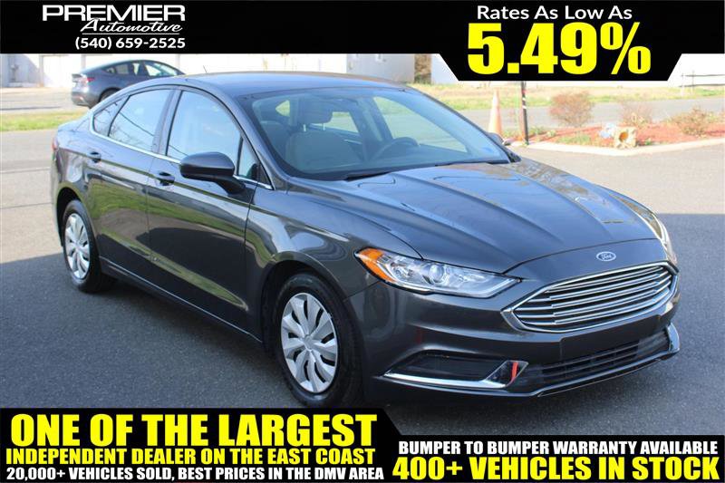 Used 2018 Ford Fusion S