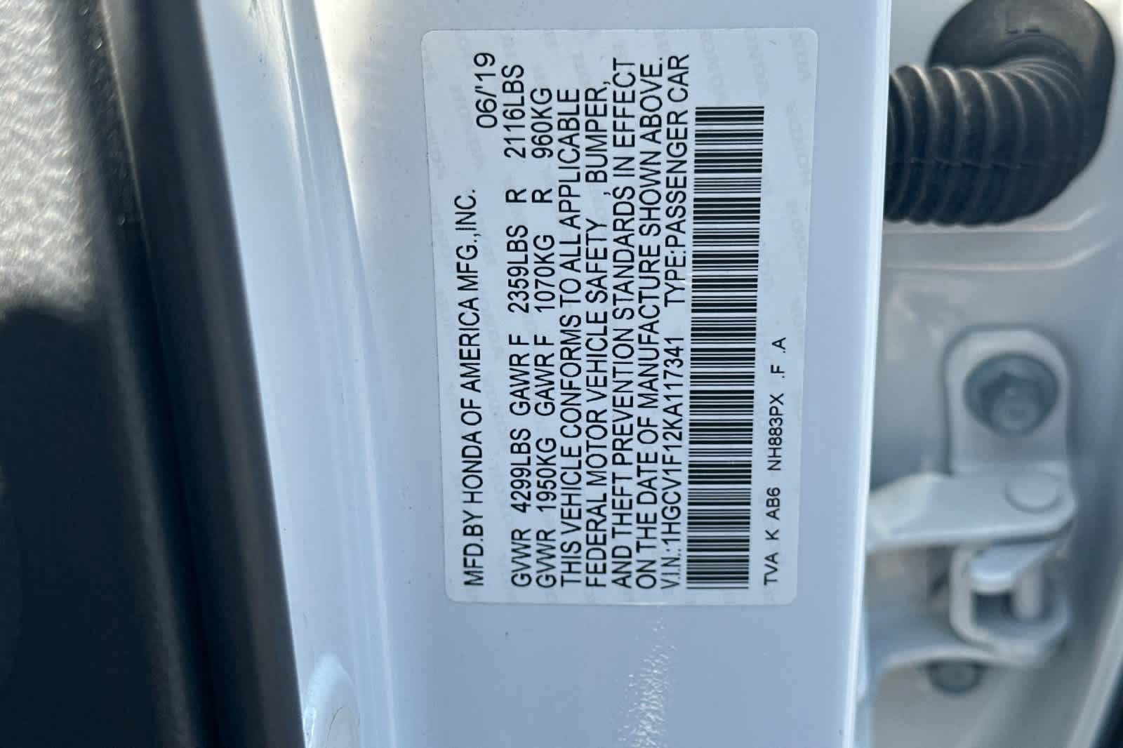 Used 2019 Honda Accord LX image 28