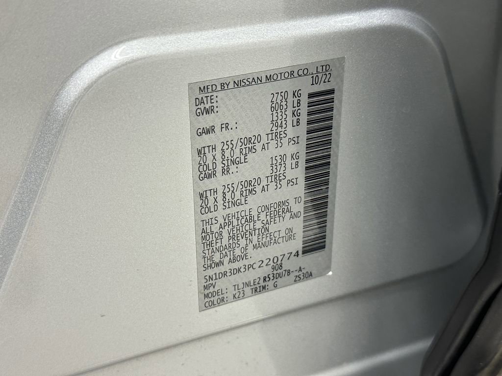 Used 2023 Nissan Pathfinder Platinum image 37