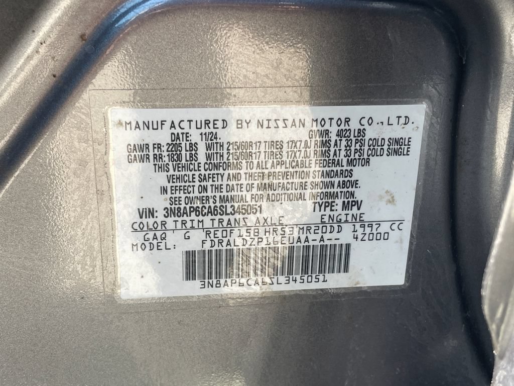 Certified 2025 Nissan Kicks SV w/ SV Premium Package FWD image 30