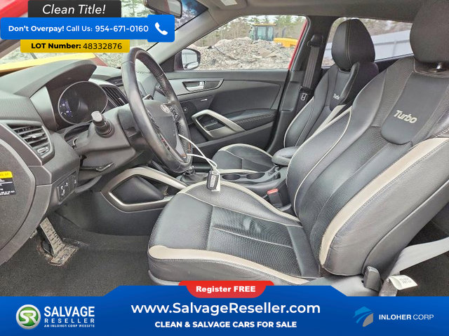 Used 2013 Hyundai Veloster Turbo w/ Ultimate Pkg FWD image 9
