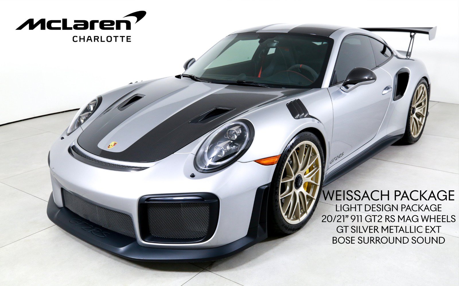 Used 2018 Porsche 911 GT2 RS w/ Weissach Package RWD image 1