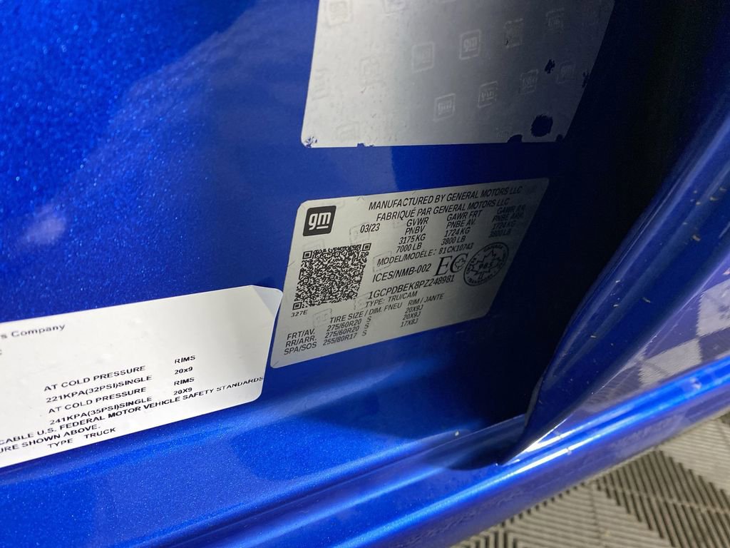 Used 2023 Chevrolet Silverado 1500 Custom w/ LPO, Dark Essentials Package image 35